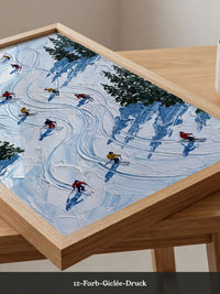 Skifahrer Winterperspektive