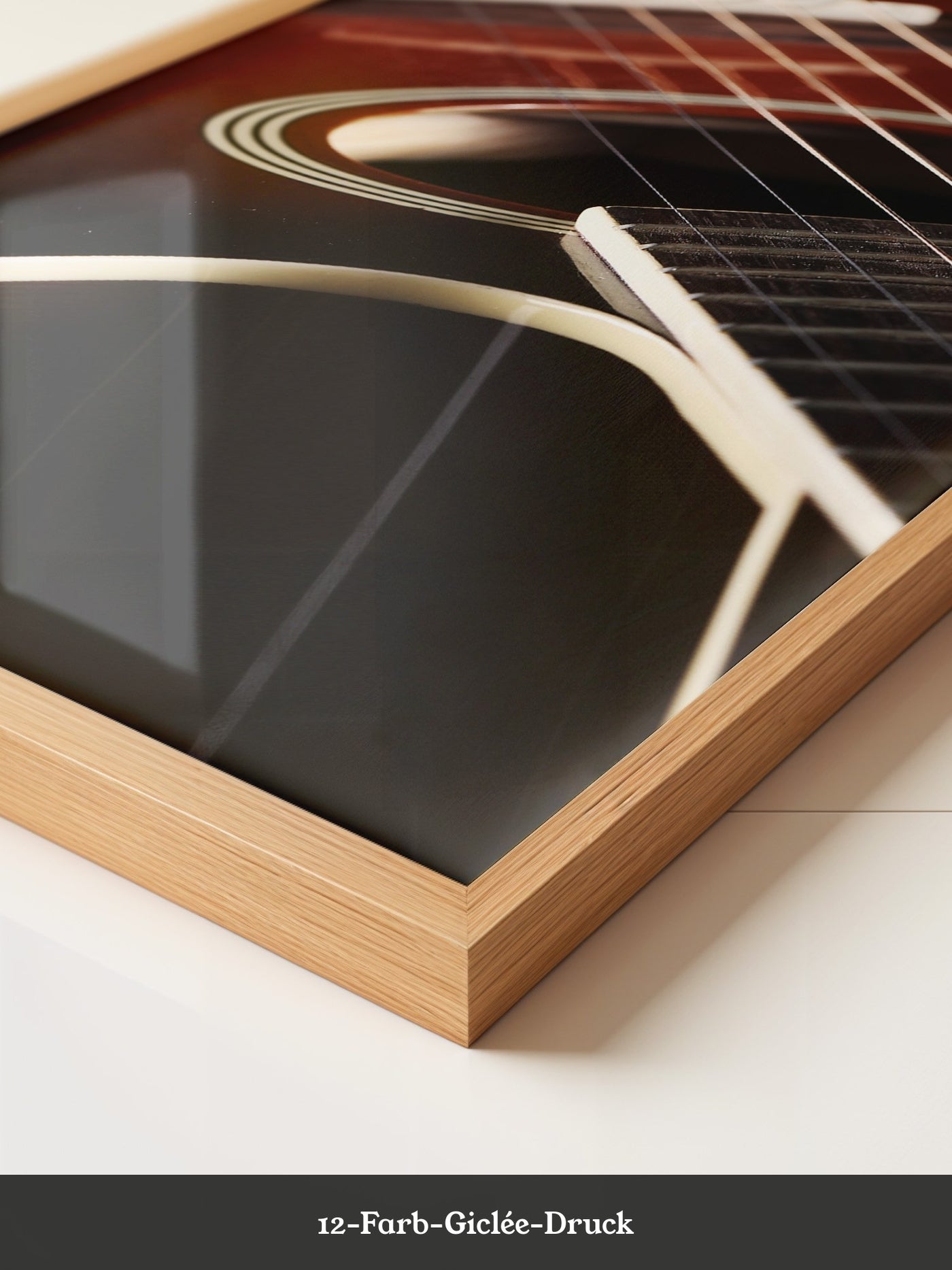 Gitarren Nahaufnahme Schattenlicht