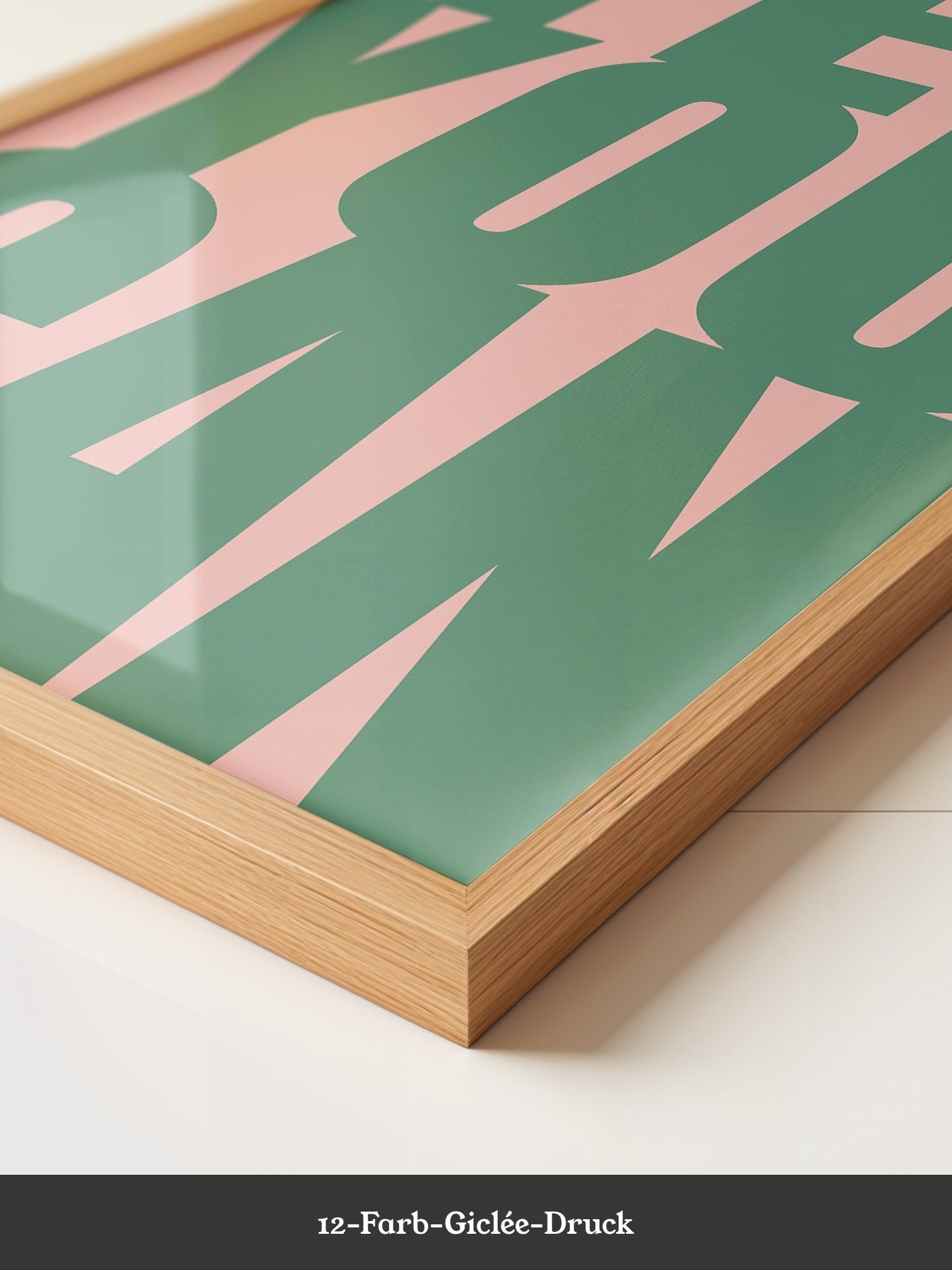 YES YOU CAN Typografie Grün
