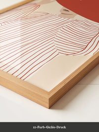 Rote Hut Dame Minimal