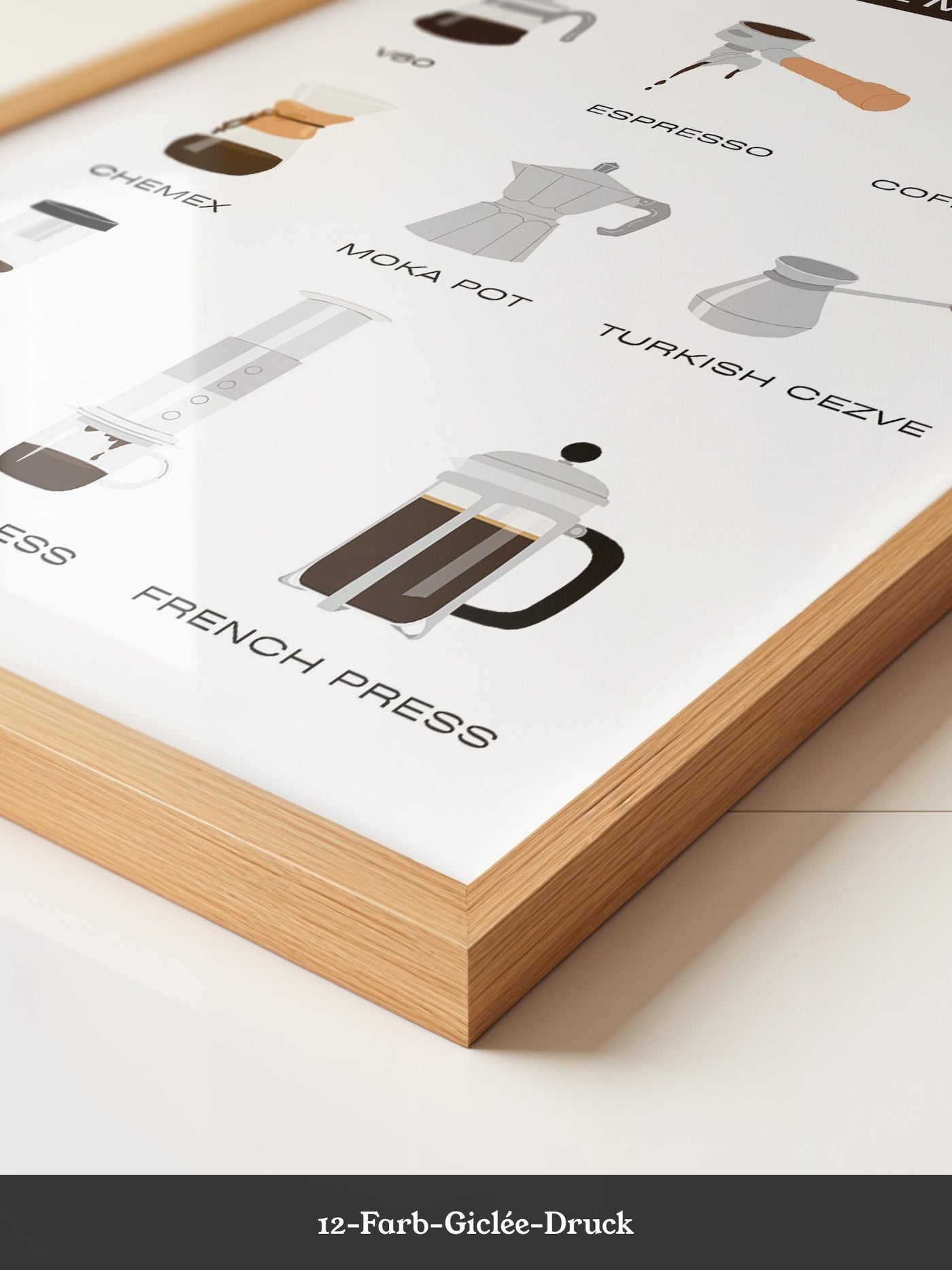 Kaffeezubereiter Illustrationen Vielfalt