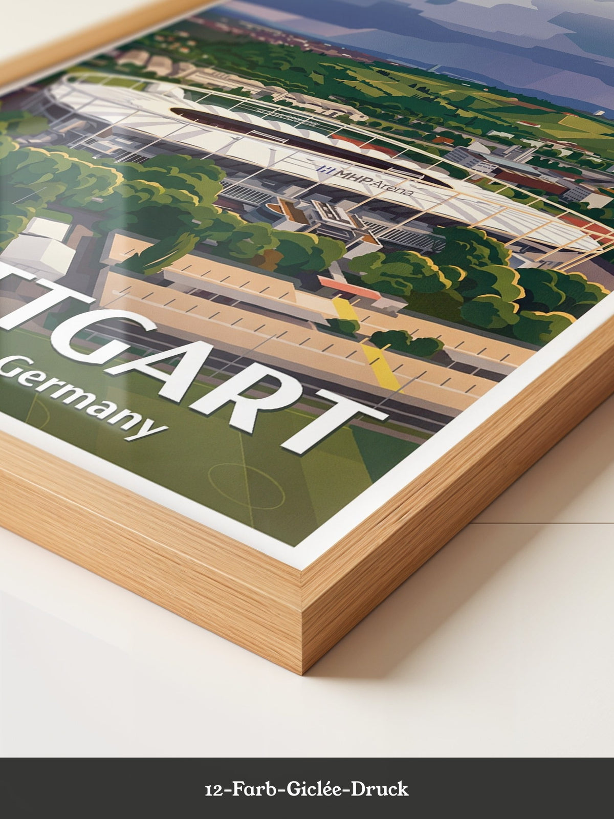 Stuttgart Stadion Panorama
