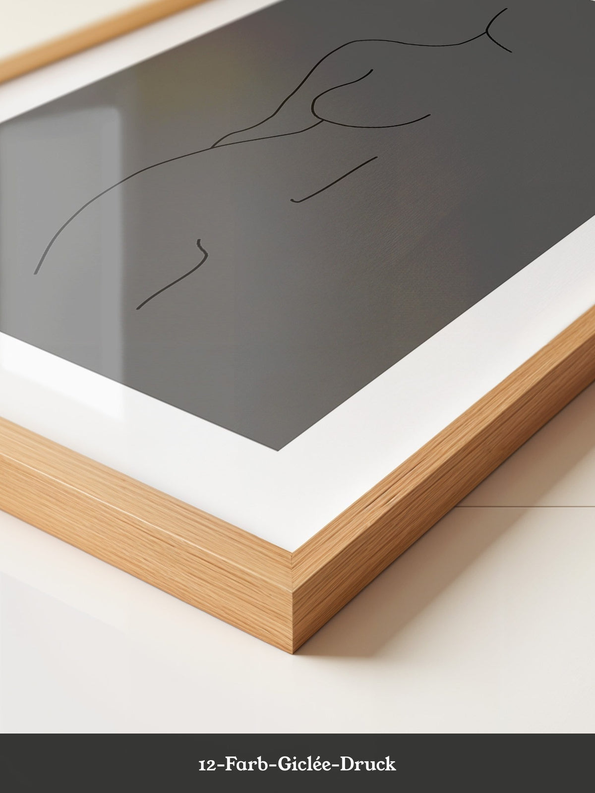 Figur Linie minimalistisch