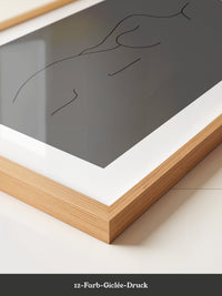 Figur Linie minimalistisch