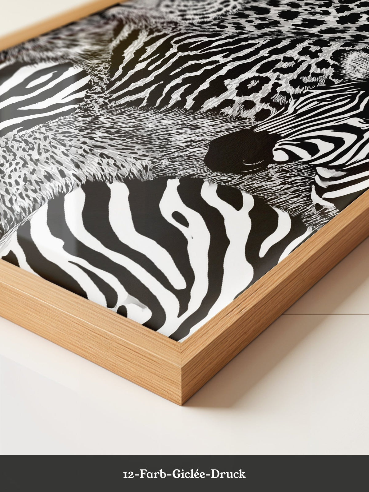 Zebra Leopard Muster Wild
