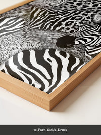 Zebra Leopard Muster Wild