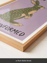Hase Grün Illustration