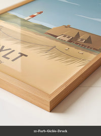 Sylt Leuchtturm Küstenlandschaft
