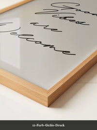 Schriftzug Good Vibes modern