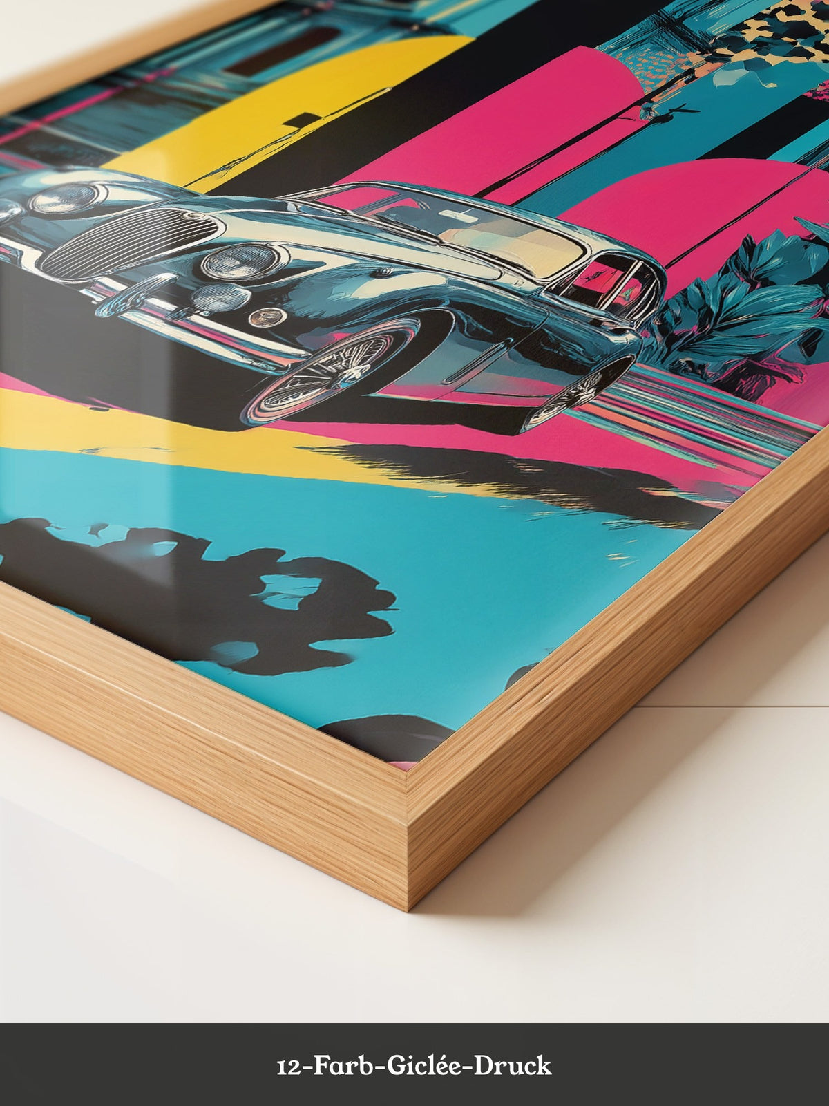 Klassiker Auto Retro Pop-Art