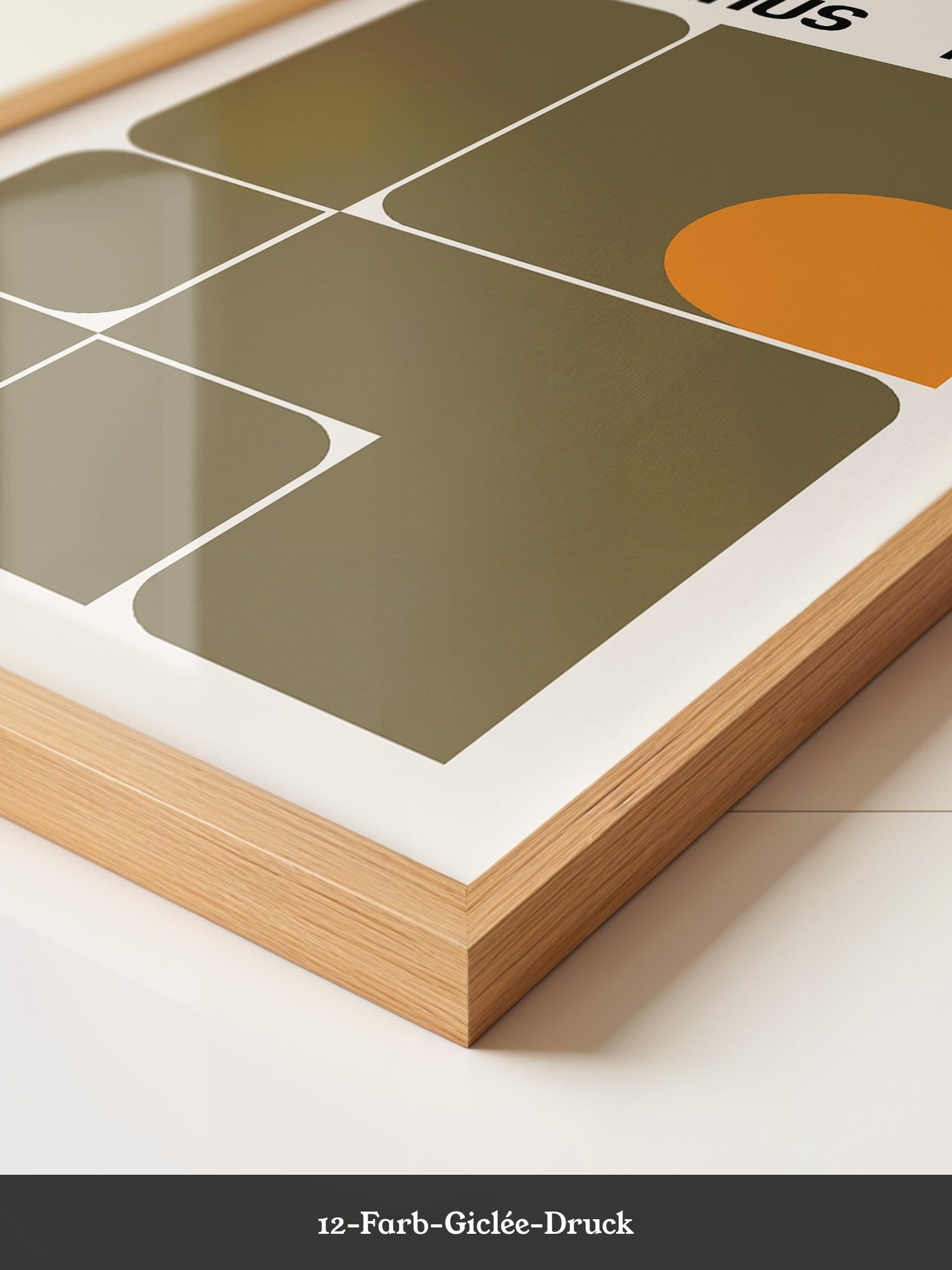 Bauhaus Geometrie Retro Rechtecke