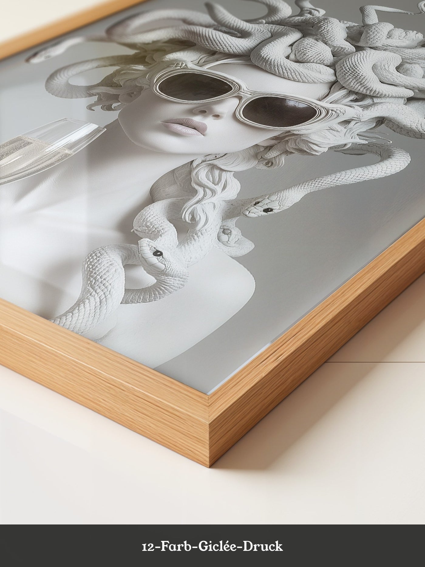 Medusa Skulptur Chic Sonnenbrille