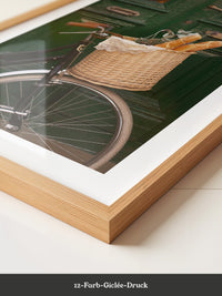 Fahrradkorb Baguettes Vintage Charme