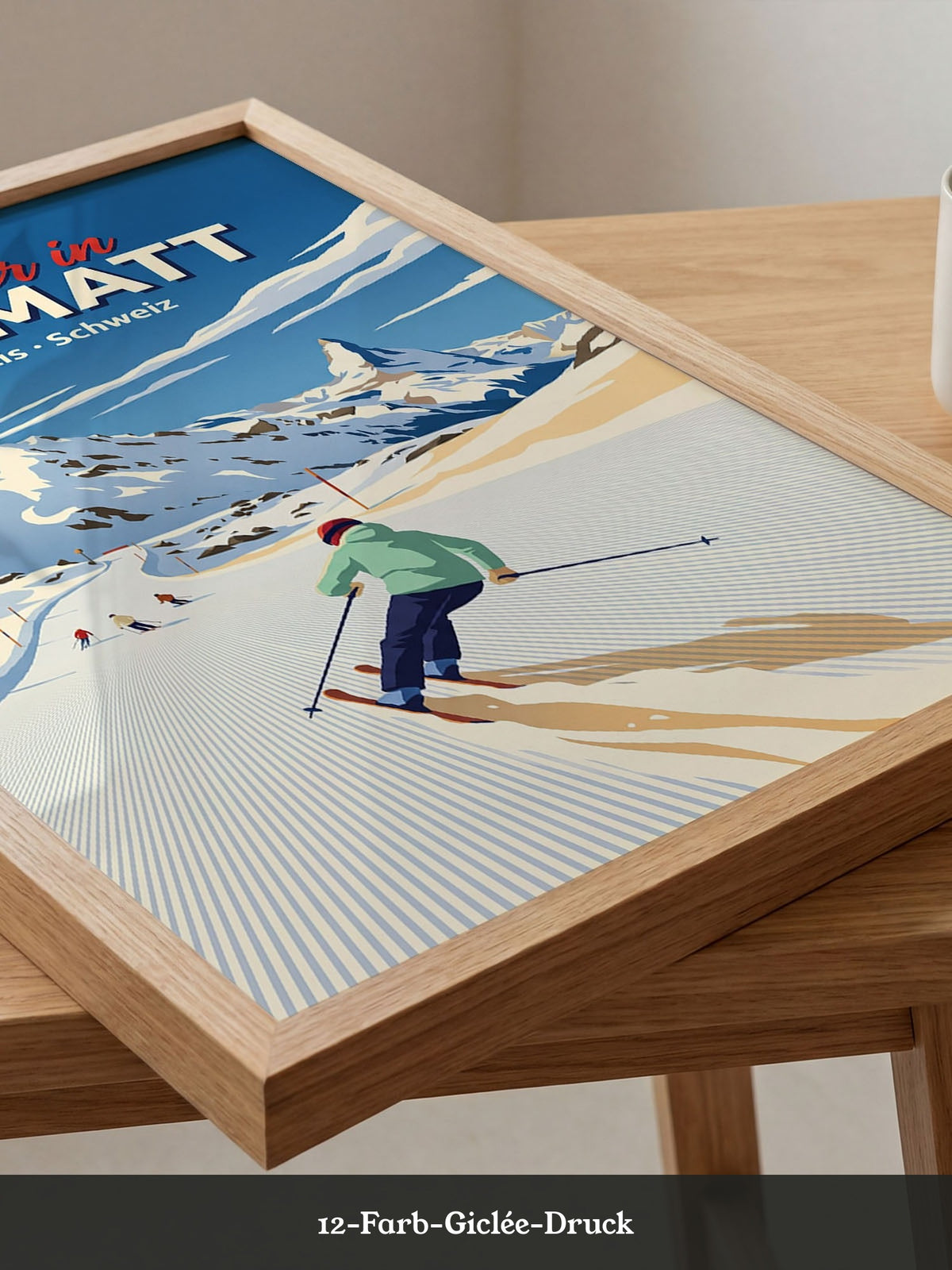Ski Piste Berge Winter