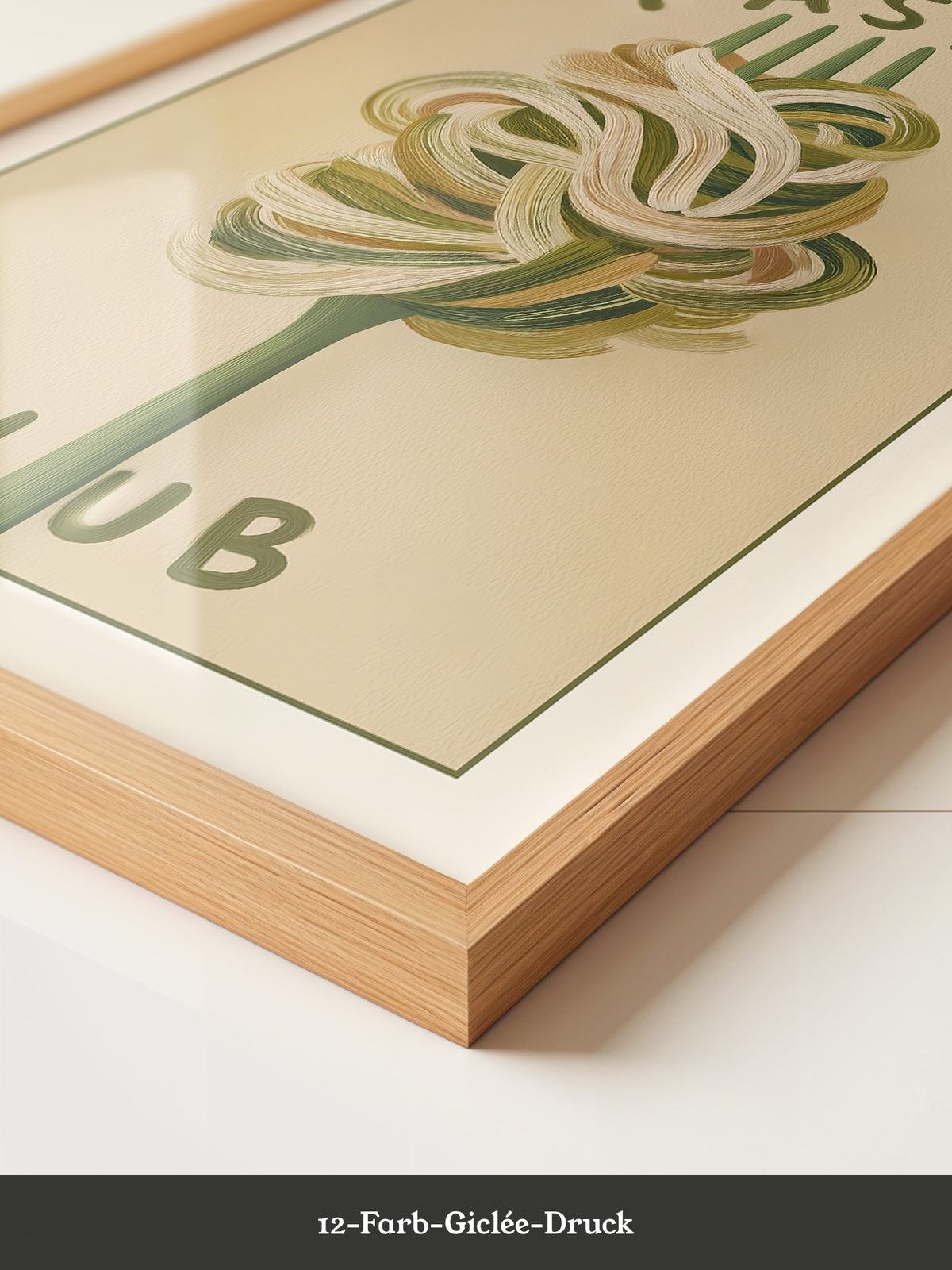 Gabel Pasta Malstil Vintage
