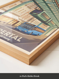 Wuppertal Schwebebahn Retro-Design