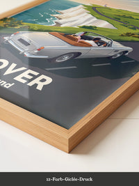 Küstenfahrt Oldtimer südlich Klippen