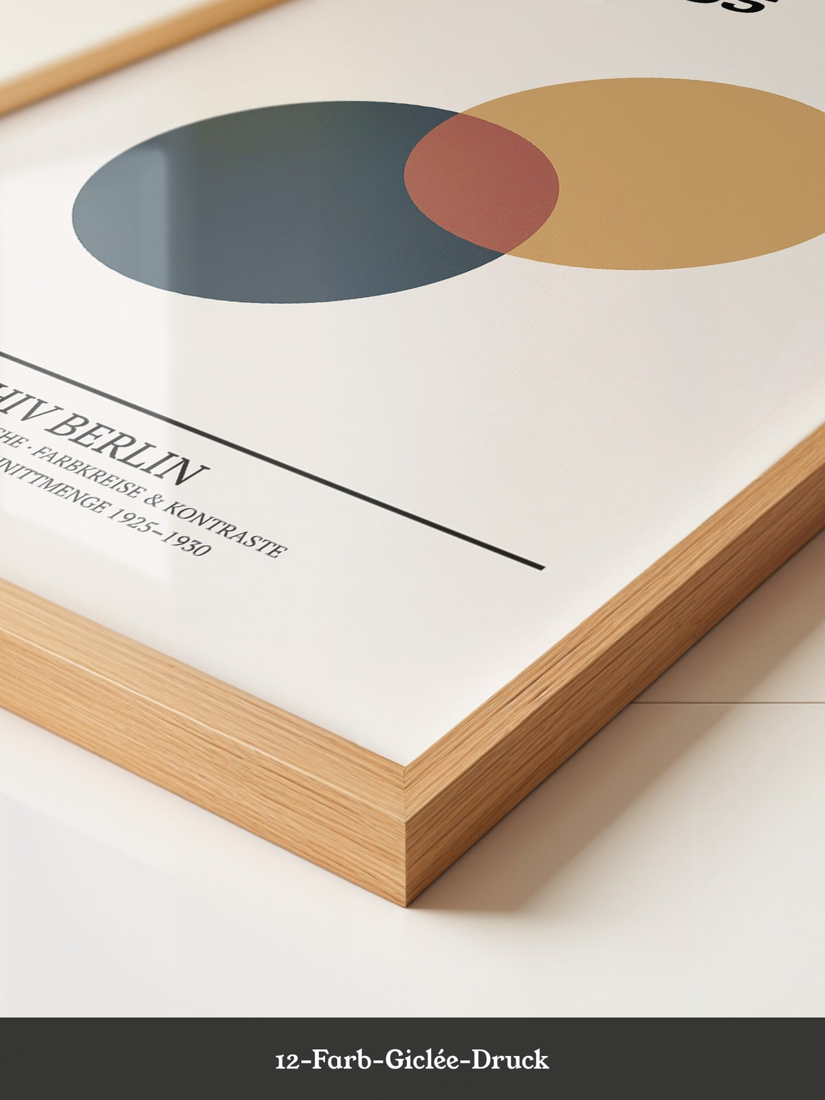 Bauhaus Kreise Geometrisch Retro
