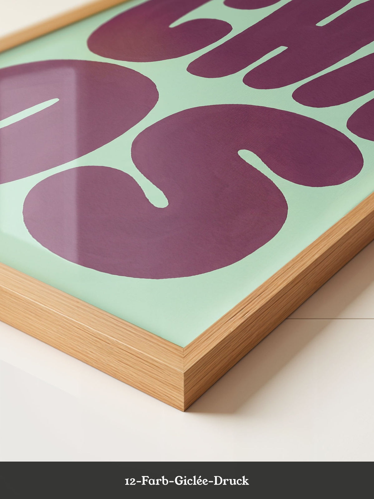 Chill Vibes Poster Minze