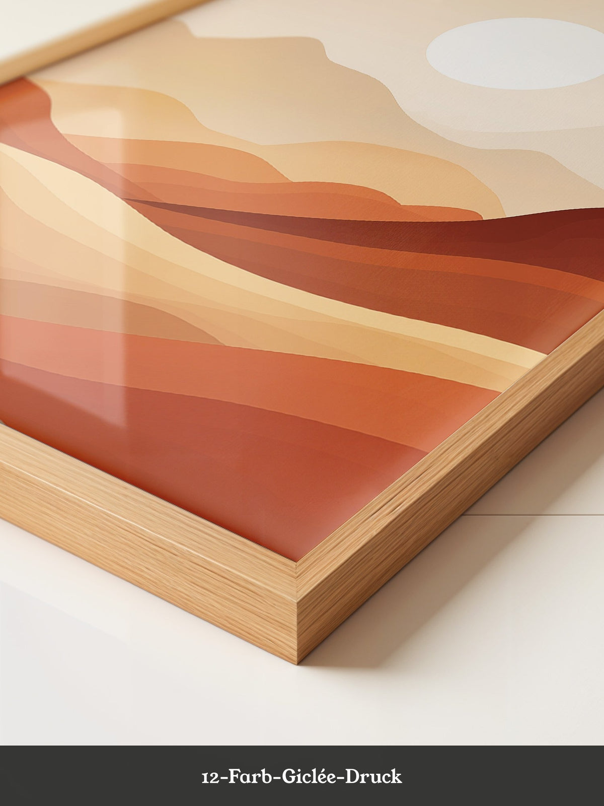 Wüstenlandschaft Abstrakt Farben