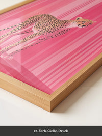 Gepard Pink Streifenmuster