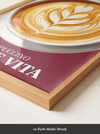Cappuccino Latte Art Herz