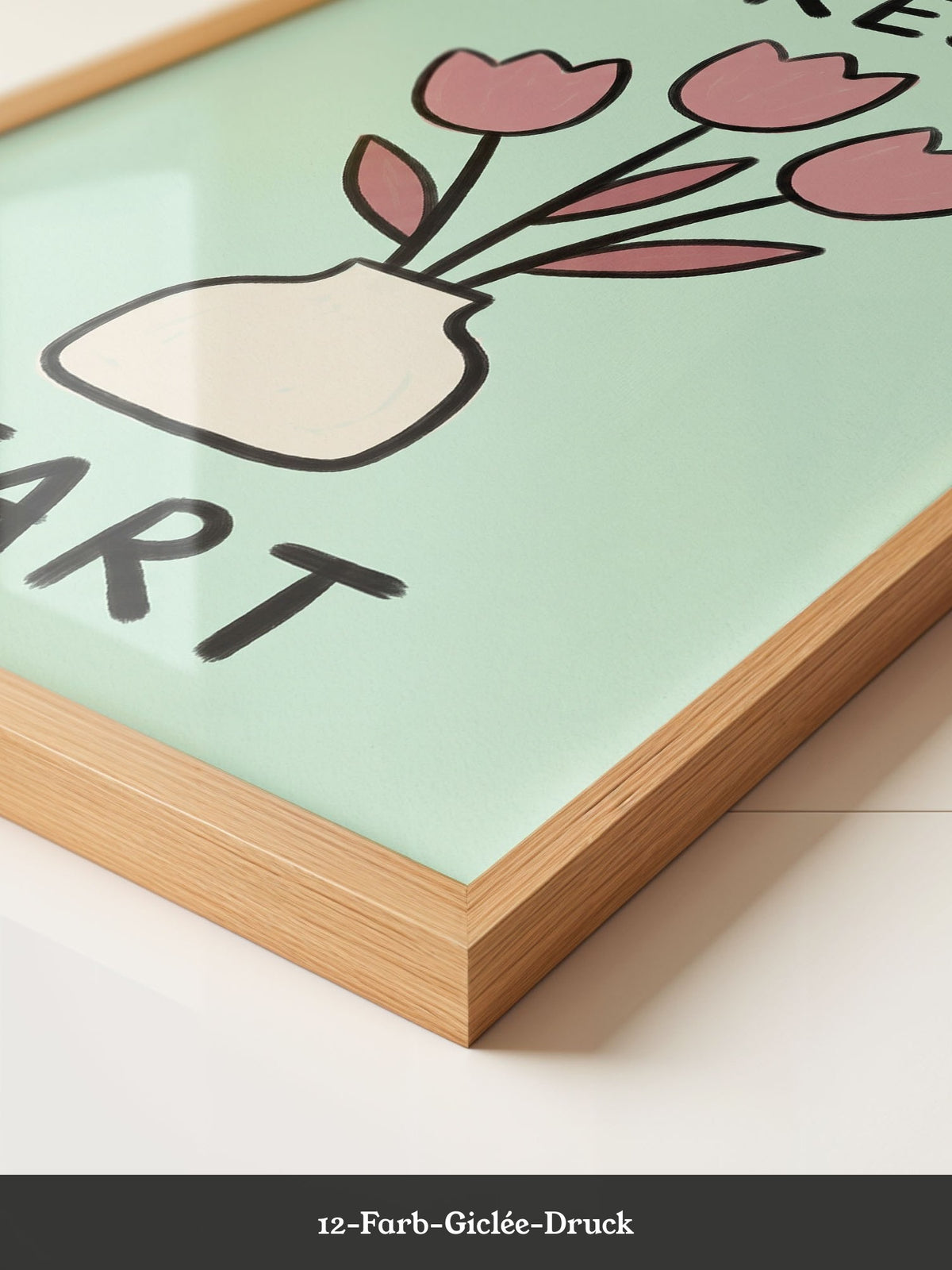 Tulpen Vase Illustration