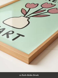 Tulpen Vase Illustration