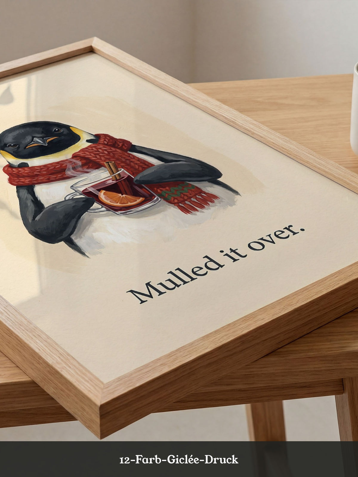 Pinguin Winter Illustration