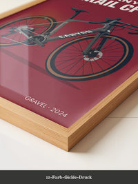 Gravel Bike Rot Grafik