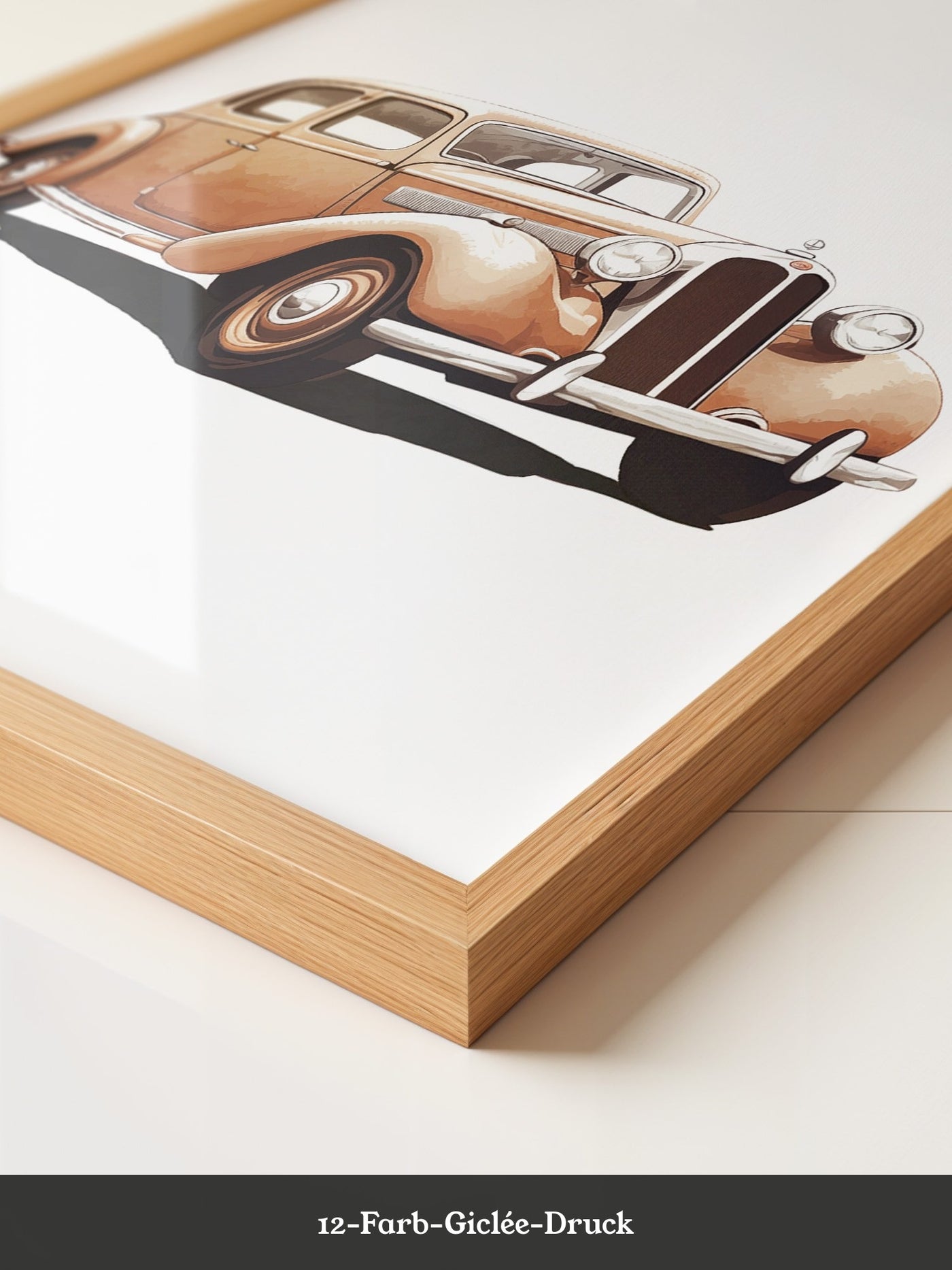 Oldtimer Beige Illustration