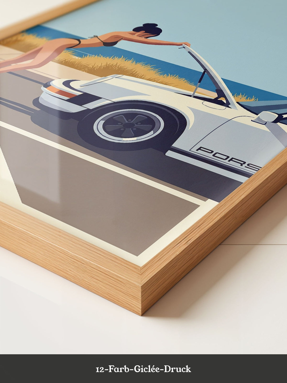 Elfer Cabrio Strand Retro