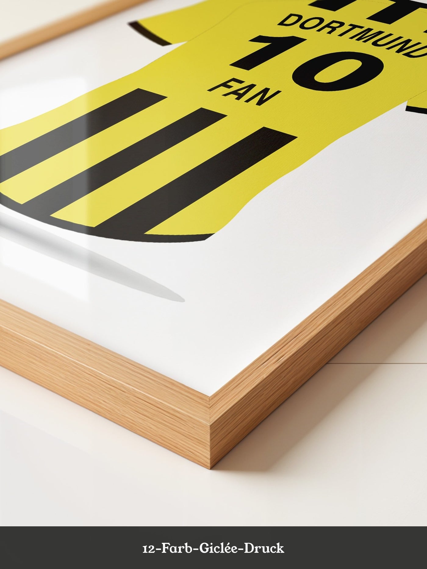 Dortmund Trikot gelb Rückansicht
