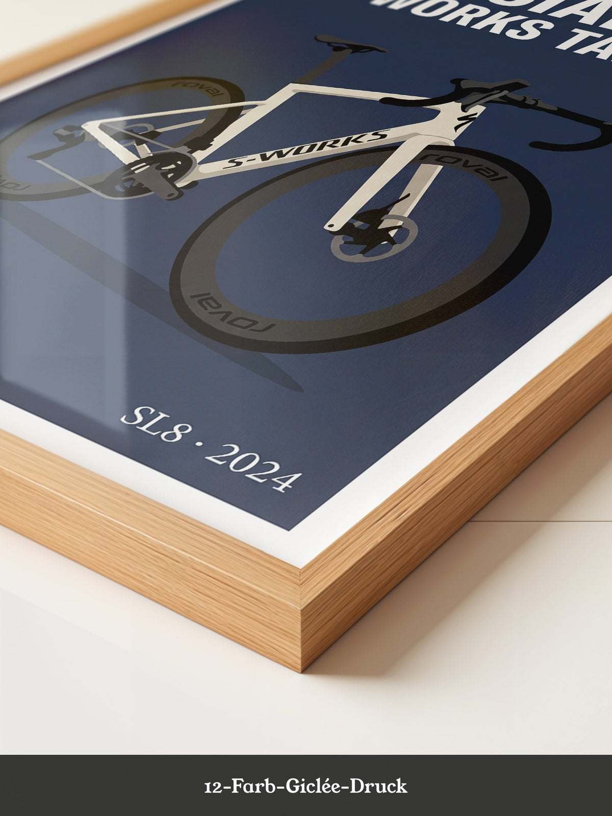 Rennrad Sportliches Design Weiß