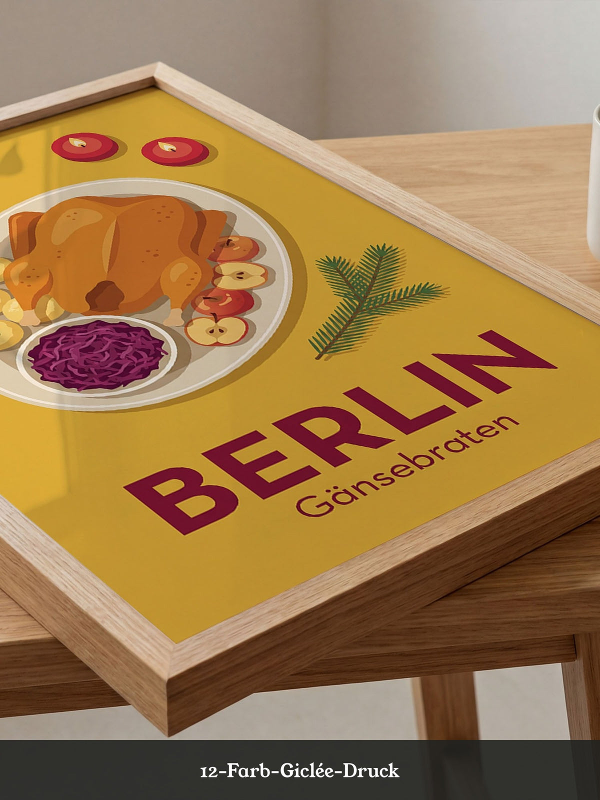 Gänsebraten Festmahl