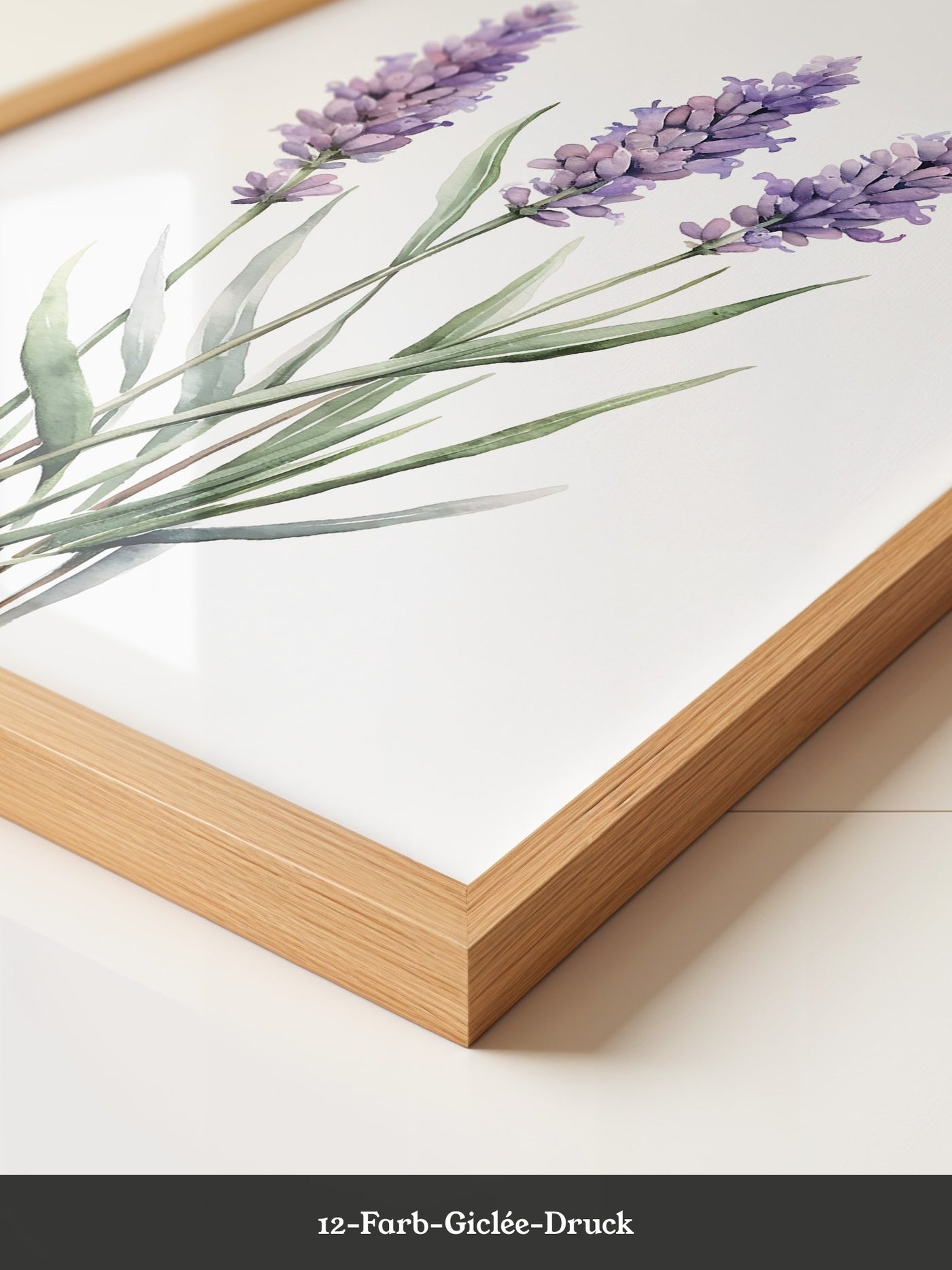 Lavendel Aquarell lila