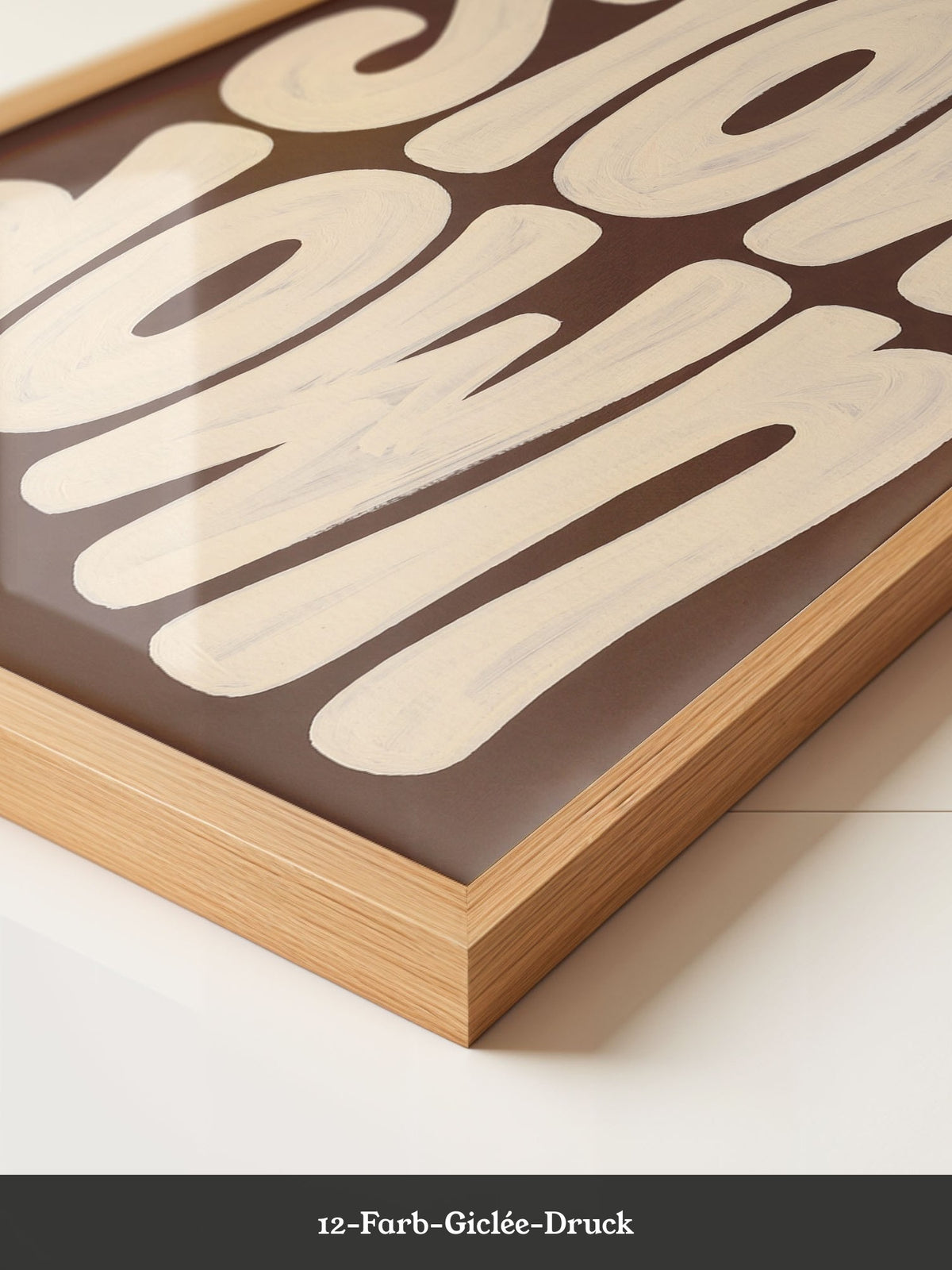 Slow Down Poster Typografie