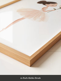 Ballerina Blume Pastell
