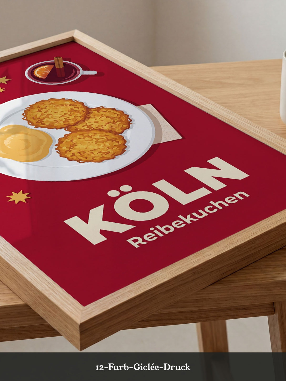 Kölner Gebäck Lebkuchen Plakat