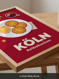 Kölner Gebäck Lebkuchen Plakat