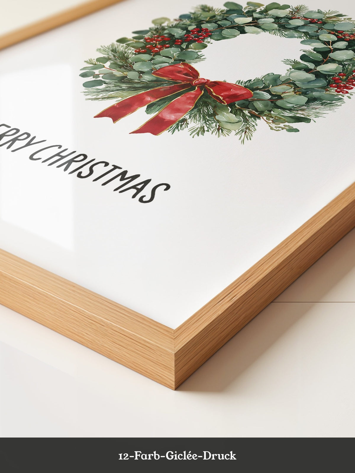 Weihnachtskranz Rot Grün