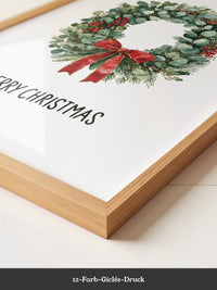 Weihnachtskranz Rot Grün