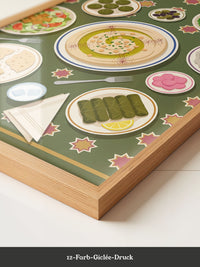 Beirut Mezze Illustration Kulinarisch