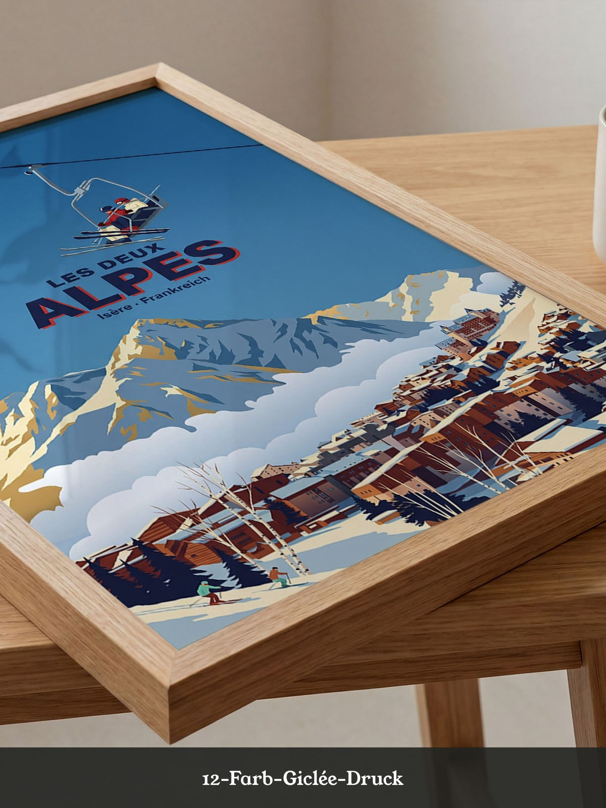 Wintersport Alpen Landschaft
