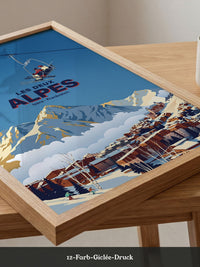 Wintersport Alpen Landschaft