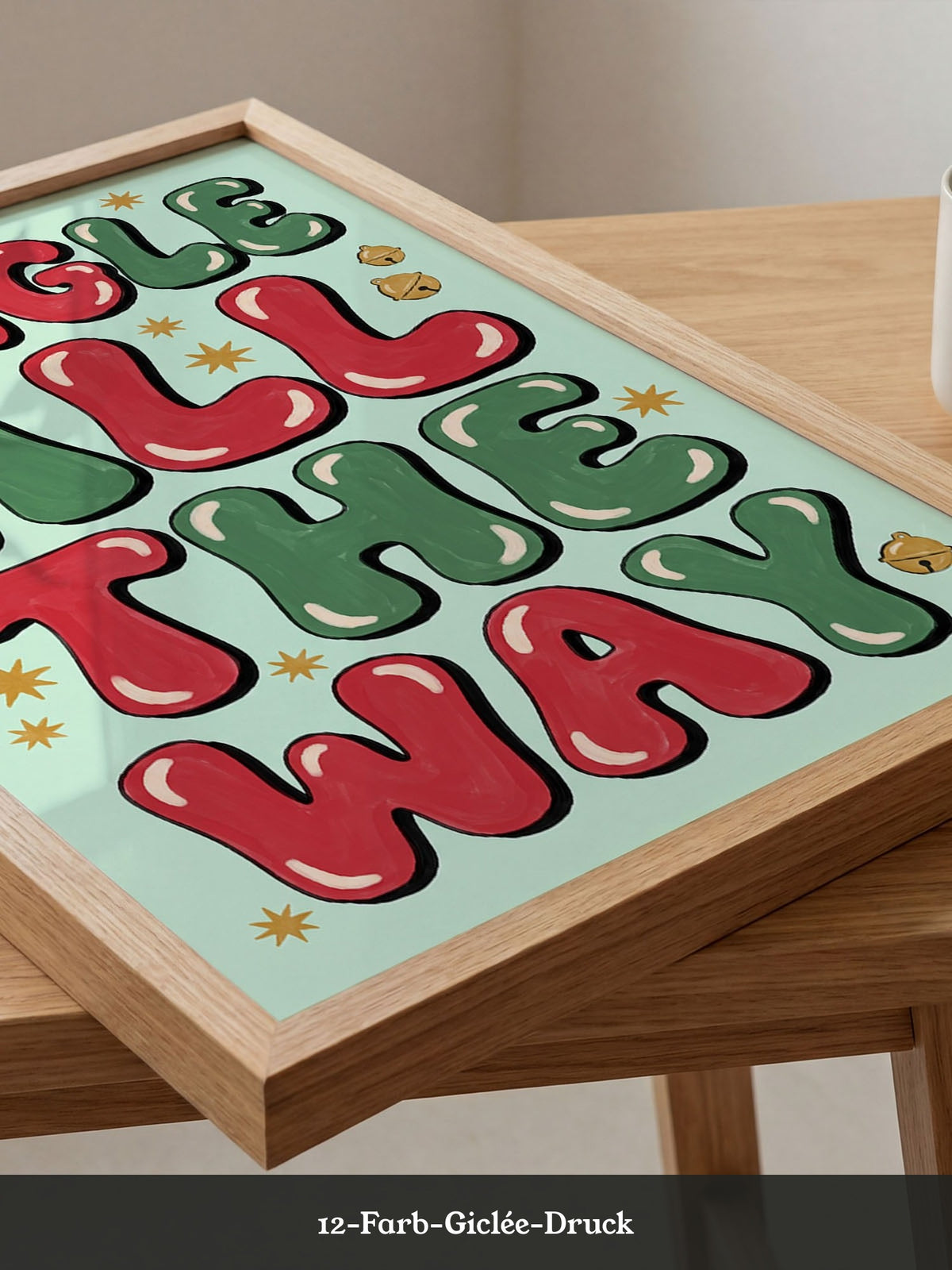 Weihnachtliche Typo