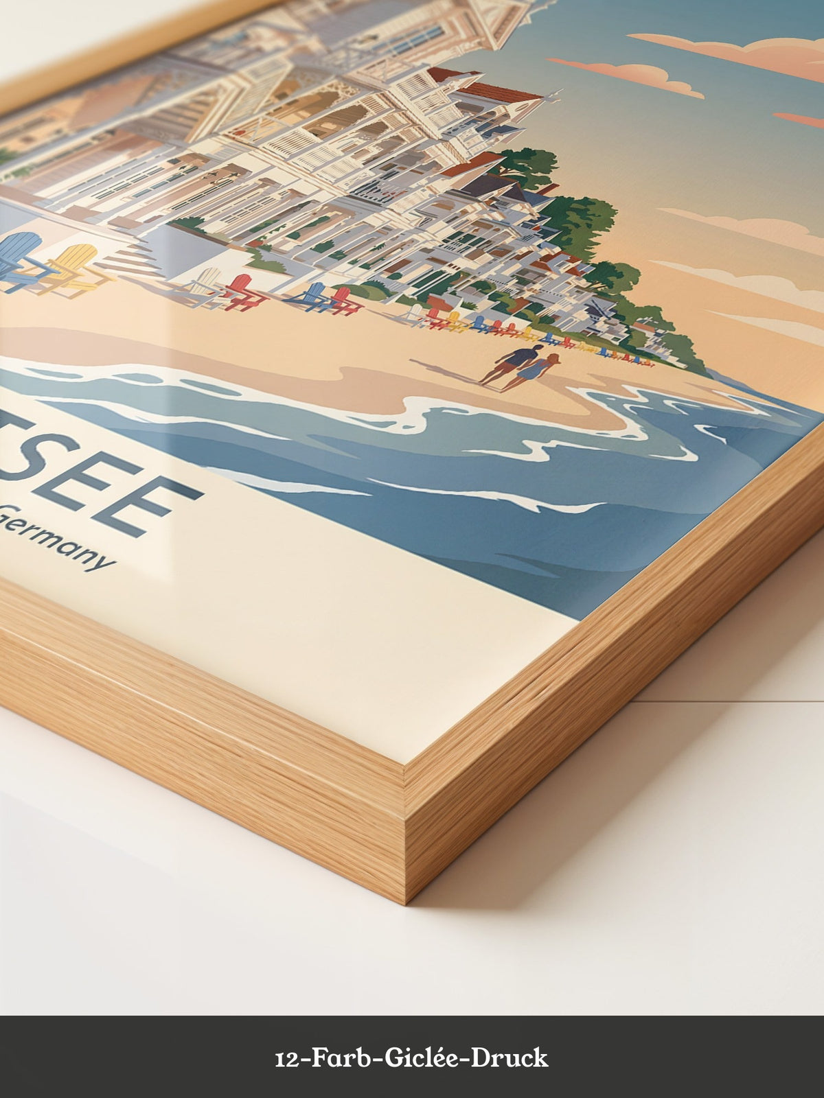 Ostsee Bäderarchitektur Sonnenuntergang