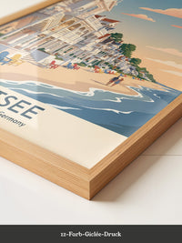 Ostsee Bäderarchitektur Sonnenuntergang
