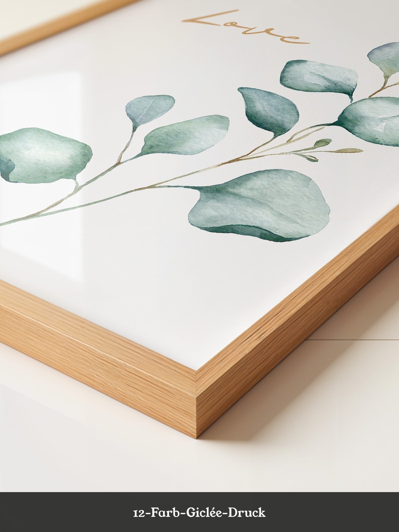 Eukalyptus Aquarell Liebe