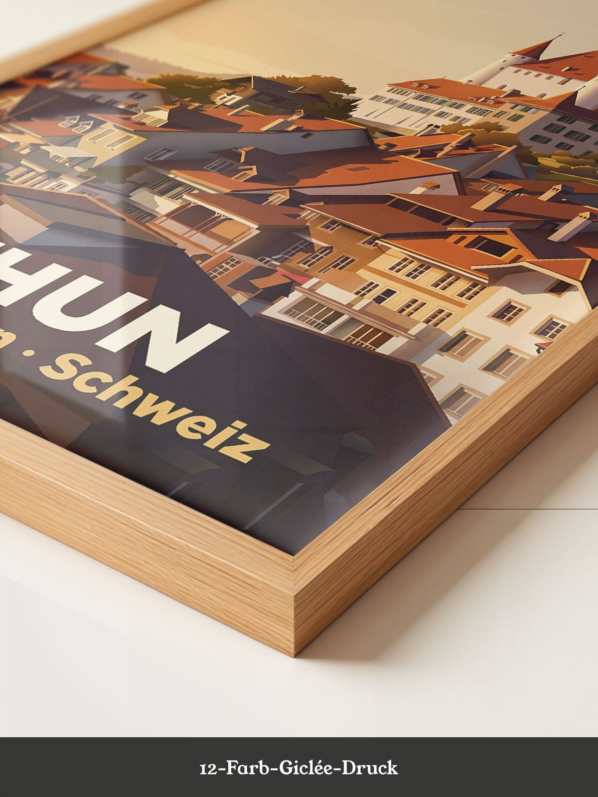 Thun Schloss Poster